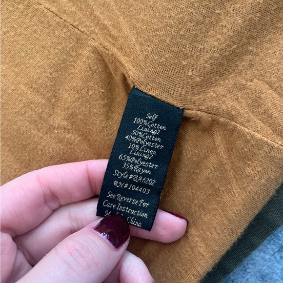 Blu Pepper Green Utility Jacket Size M - Picture 5 of 6